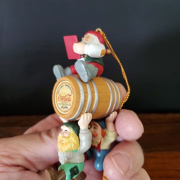 VTG Coca-Cola Bottling Works Christmas Tree Ornament 1996 - Picture 6 of 6